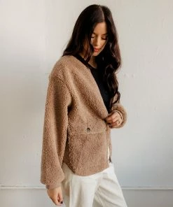 BT Streetside Faux Fur Pocketed Jacket