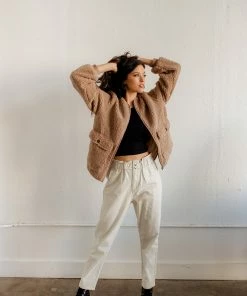 BT Streetside Faux Fur Pocketed Jacket