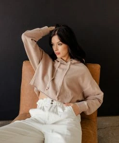 BT Homie Cotton Cut Off Hoodie