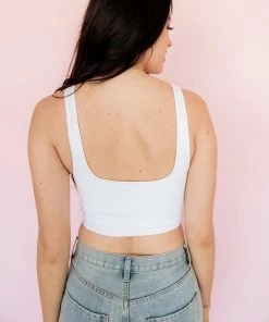 BT Levi Seamless Double Layer Brami - White ACTIVEWEAR