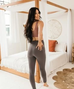 BT Look At Me Now Legging - Charcoal ACTIVEWEAR
