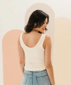 BT Seamless Reversible Tank - Ivory BUMP FRIENDLY