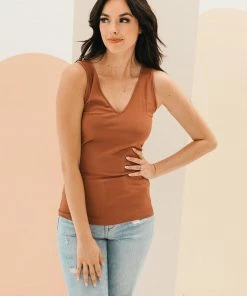 BT BUMP FRIENDLY Seamless Reversible Tank - Chestnut