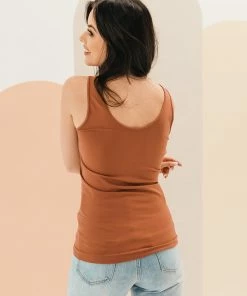 BT BUMP FRIENDLY Seamless Reversible Tank - Chestnut