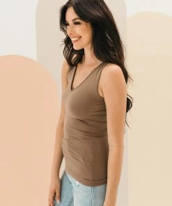 BT BUMP FRIENDLY Seamless Reversible Tank - Mocha