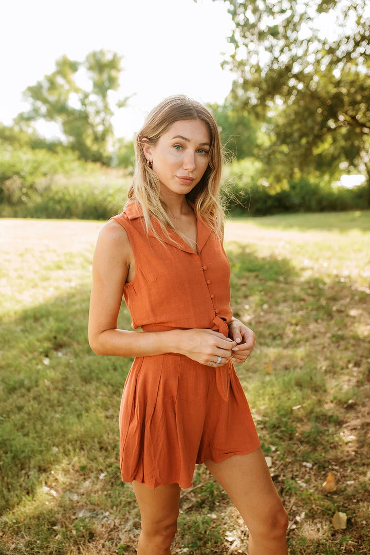 BT Big Island Pleated High Rise Shorts 5 BT Big Island Pleated High Rise Shorts