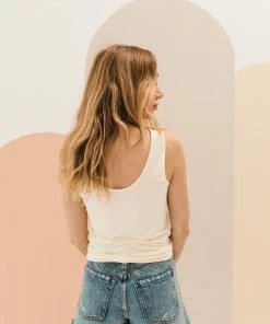 BT Seamless Reversible Tank - Ivory BUMP FRIENDLY