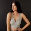 BT Olivia Henley Seamless Crop Tank - Pewter