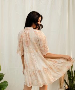 BT Garden State Ruffle Tiered Babydoll Dress