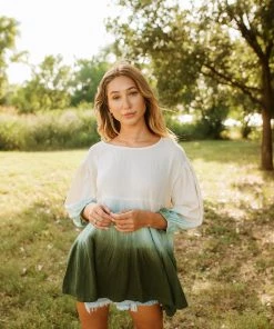 BT BUMP FRIENDLY Jamie Double Cotton Ombre Top 15 BT BUMP FRIENDLY Jamie Double Cotton Ombre Top