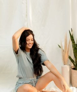 WL MATCHING SETS Vernon Cotton High Rise Shorts