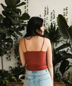 BT Seamless Cami - Maroon BUMP FRIENDLY 7 BT Seamless Cami - Maroon BUMP FRIENDLY