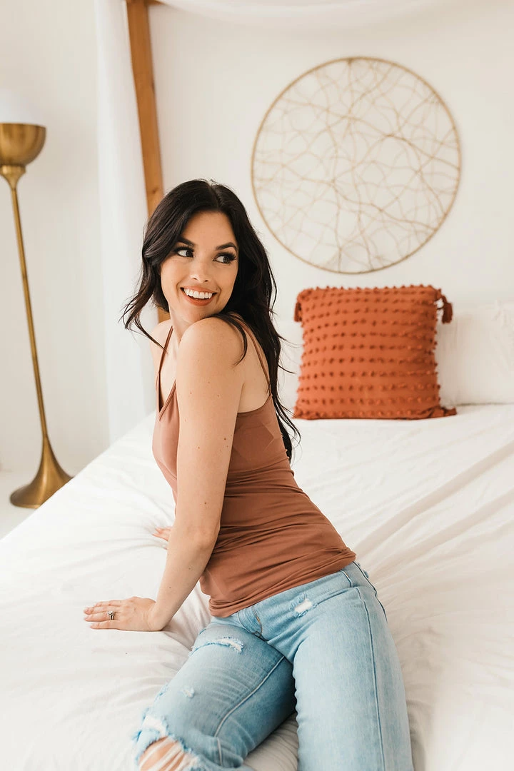 BT Seamless Cami - Cocoa 5 BT Seamless Cami - Cocoa