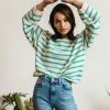 BT Asher Cotton Striped Knit Sweater