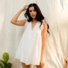 MUSTARD SEED Bethany Babydoll Dress W/ Shorts Lining BRIDAL