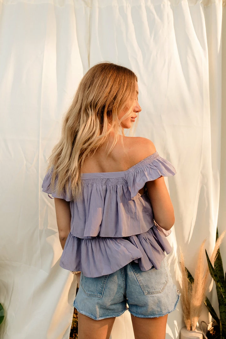 MUSTARD SEED TOPS Sana Tiered Ruffle Blouse 4 MUSTARD SEED TOPS Sana Tiered Ruffle Blouse