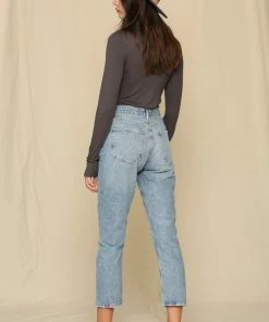 BT Day And Night Turtleneck Knit Top - Charcoal TOPS