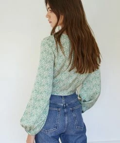 BT Rain Or Shine Adjustable Ruched Top TOPS