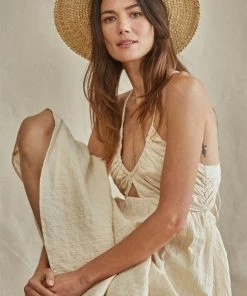 BT Yasmine Cotton Cut Out Midi Dress DRESSES