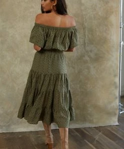 BT MATCHING SETS Mindy Cotton Eyelet Crop Top