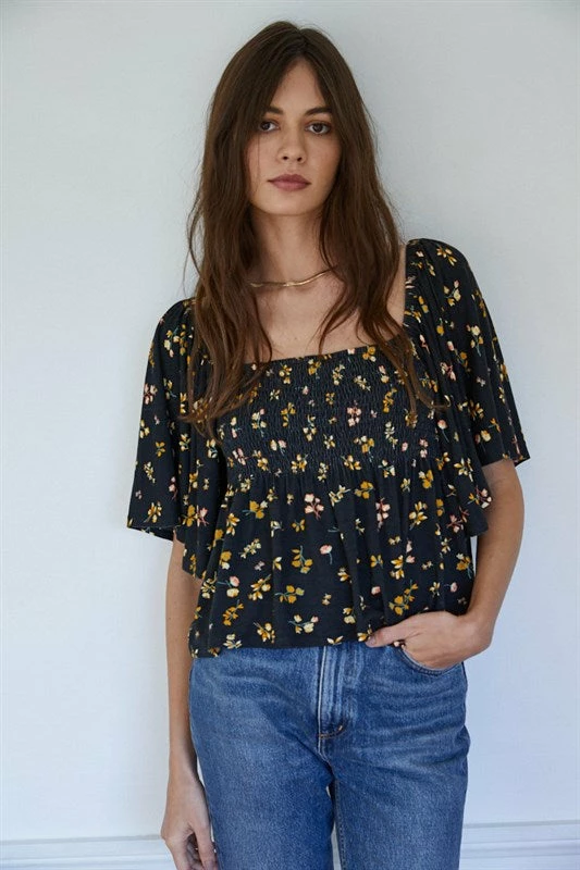 BT Camille Smocked Floral Top 4 BT Camille Smocked Floral Top