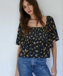 BT Camille Smocked Floral Top 9 BT Camille Smocked Floral Top