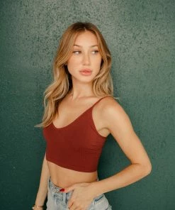 BT SEAMLESS BASICS June Seamless Bralette - Burgundy 10 BT SEAMLESS BASICS June Seamless Bralette - Burgundy