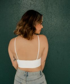 BT BEST SELLERS Shoreline Bralette - White