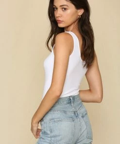 BT Seamless Reversible Tank - White