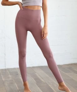 BT Work It Out Seamless Leggings - Vintage Mauve