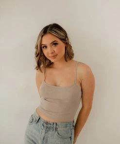 BT Quinny Ribbed Brami - Chrome