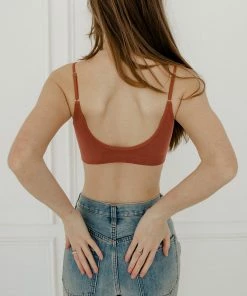 BT Halo Ribbed Seamless Bralette - Chestnut Rose SEAMLESS BASICS
