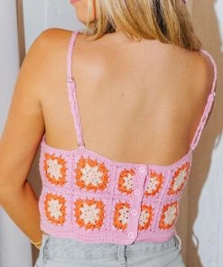 LE LIS Sofie Crochet Crop Top 14 LE LIS Sofie Crochet Crop Top