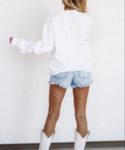 WKNDER In Dolly We Trust Sweatshirt - White