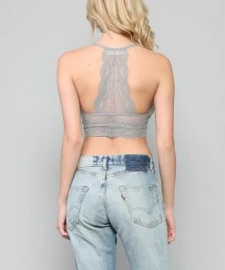 BT Sherri Lace Bralette - Steel ACCESSORIES 9 BT Sherri Lace Bralette - Steel ACCESSORIES