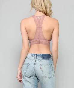 BT ACCESSORIES Luca Lace Bralette - Ginger