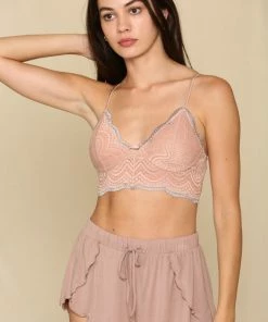 BT Jacky Lace Bralette - Mauve ACCESSORIES