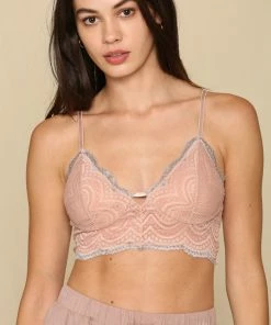 BT Jacky Lace Bralette - Mauve ACCESSORIES