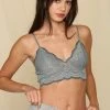 BT Jacky Lace Bralette - Steel ACCESSORIES