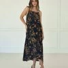 BT Kristy Floral Viscose Midi Dress DRESSES