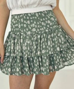 BT Janae Smocked Ruffle Skirt Or Tube Top TOPS