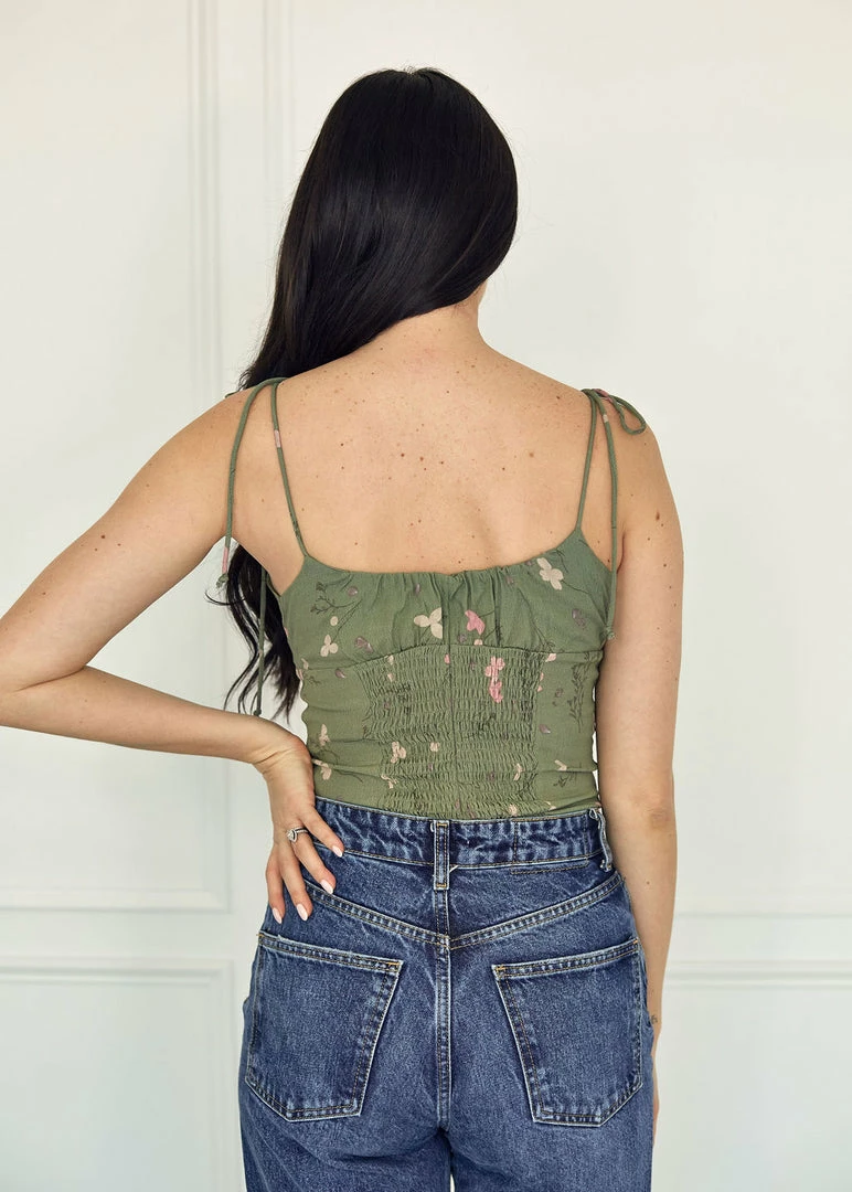 BT Kierra Floral Ruffle Tie Top BEST SELLERS 6 BT Kierra Floral Ruffle Tie Top BEST SELLERS