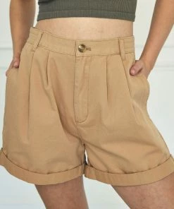 BT Barnett Cotton Pocketed High Rise Shorts