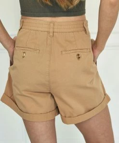 BT Barnett Cotton Pocketed High Rise Shorts