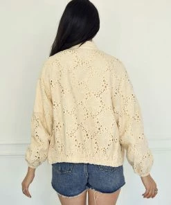BT Phoebe Eyelet Pocketed Bomber Jacket 8 BT Phoebe Eyelet Pocketed Bomber Jacket