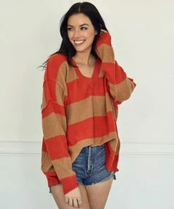 BT Nonny Striped Knit Sweater TOPS 10 BT Nonny Striped Knit Sweater TOPS