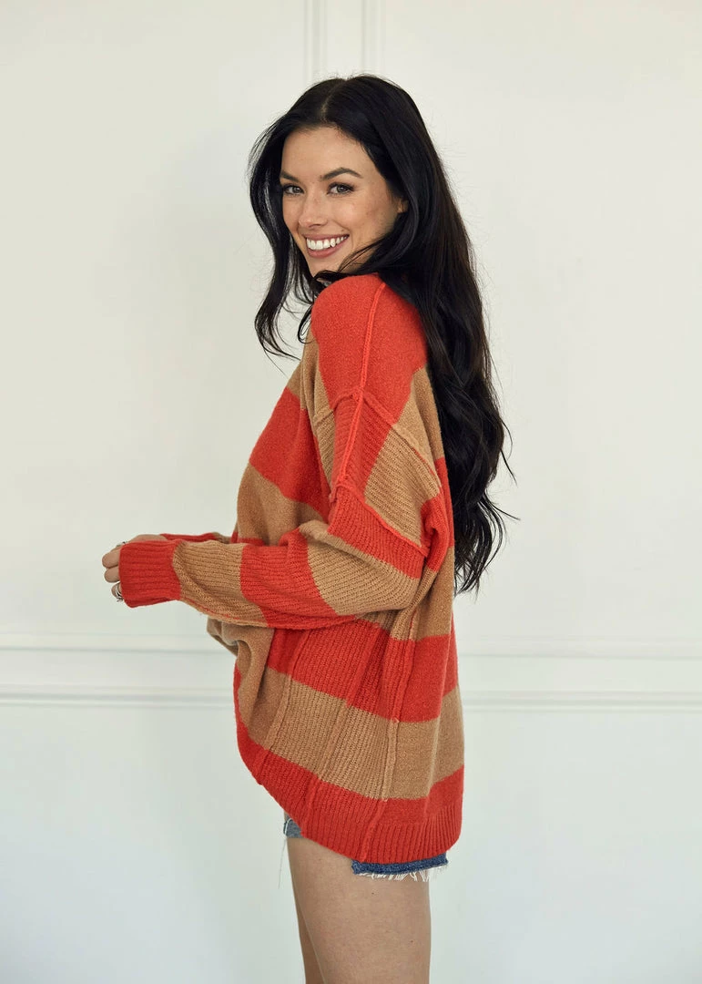 BT Nonny Striped Knit Sweater TOPS 4 BT Nonny Striped Knit Sweater TOPS