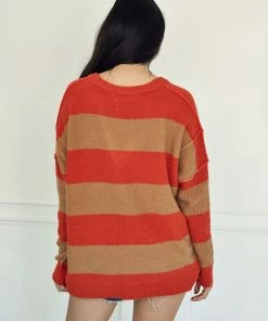 BT Nonny Striped Knit Sweater TOPS 9 BT Nonny Striped Knit Sweater TOPS