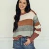 WL Rickey Soft Brushed Striped Sweater 1 WL Rickey Soft Brushed Striped Sweater