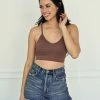 BT Keep In Control Padded Bralette - Dusty Plum SEAMLESS BASICS